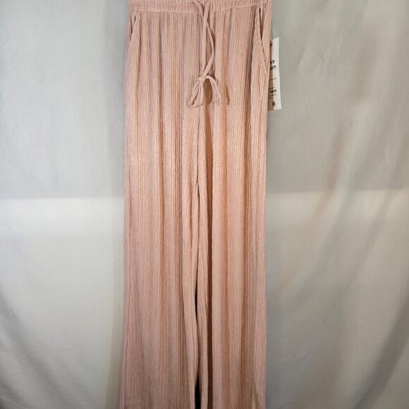 Pink Pearl Long sleeve button down Pantsuit - Picture 3 of 4